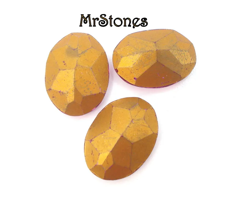 18x13mm (4130/2) TTC Rose Pink Oval Shape