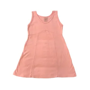 1970's Pink Cotton Dress 6-8Y