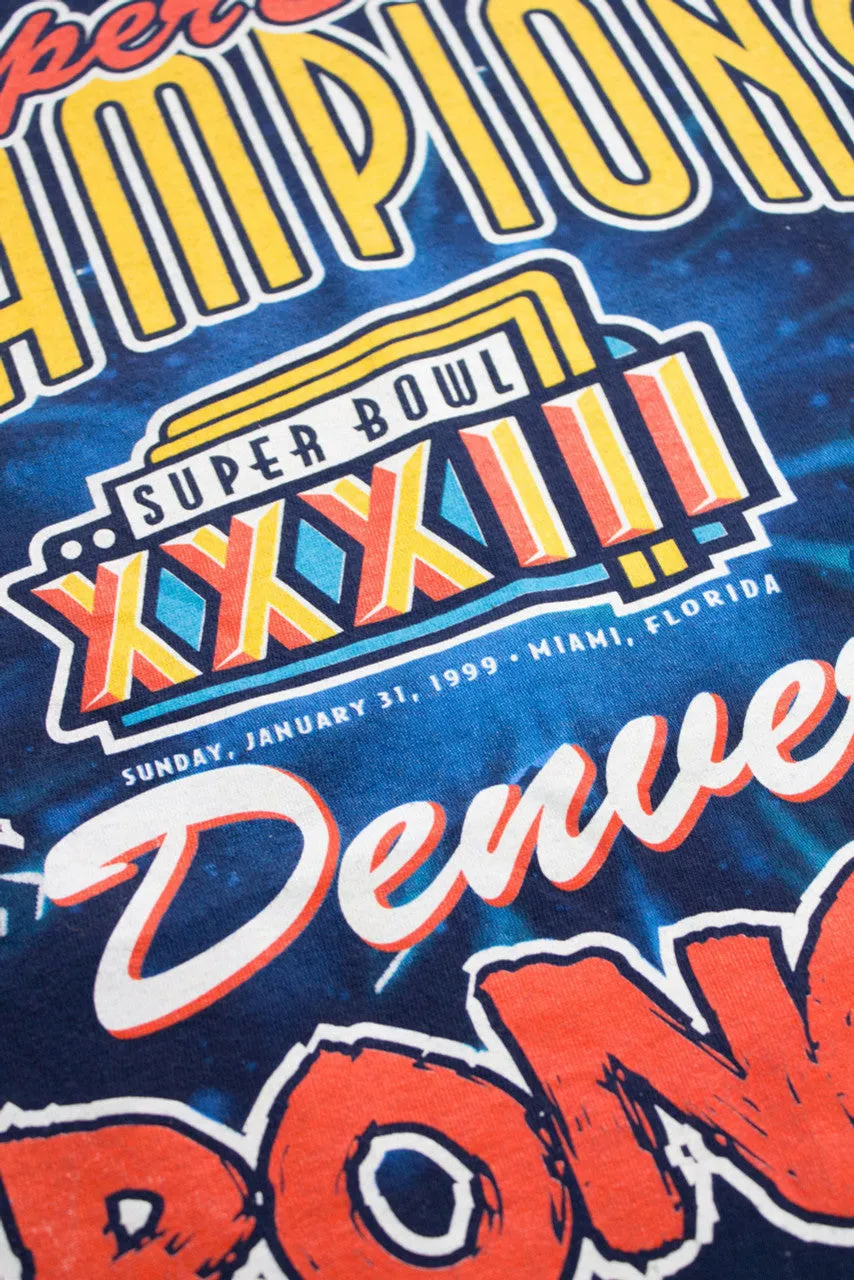 '99 Broncos Back 2 Back Super Bowl T-Shirt