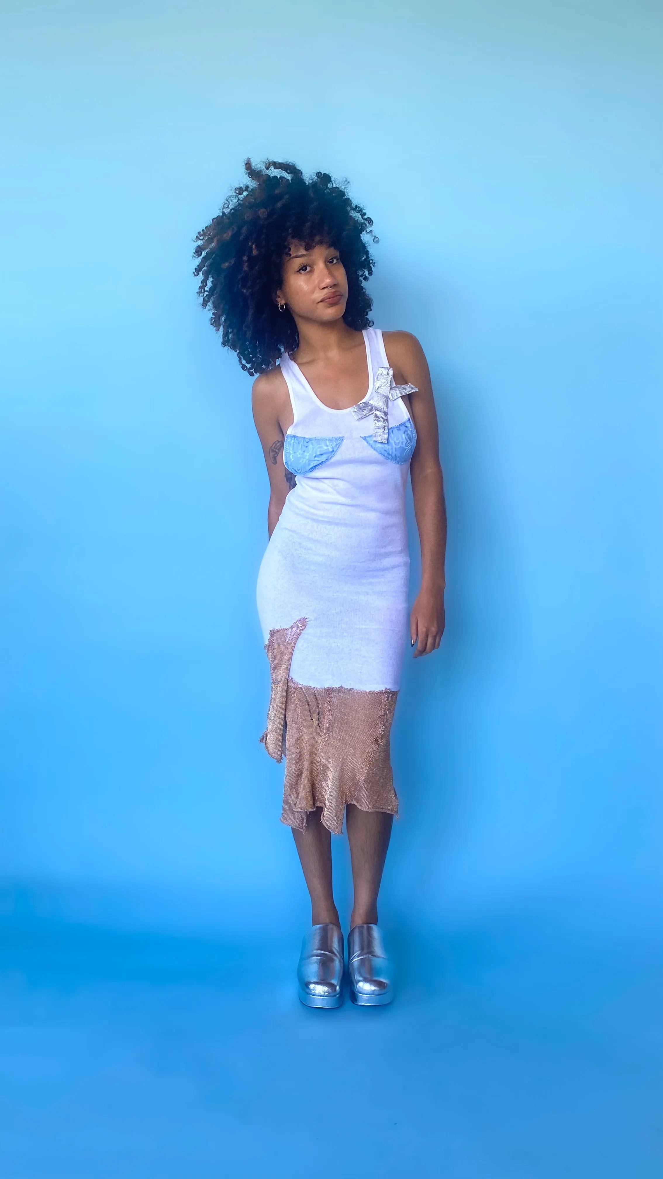 Acid Cat Tulip Tee Dress, sz. S-XL