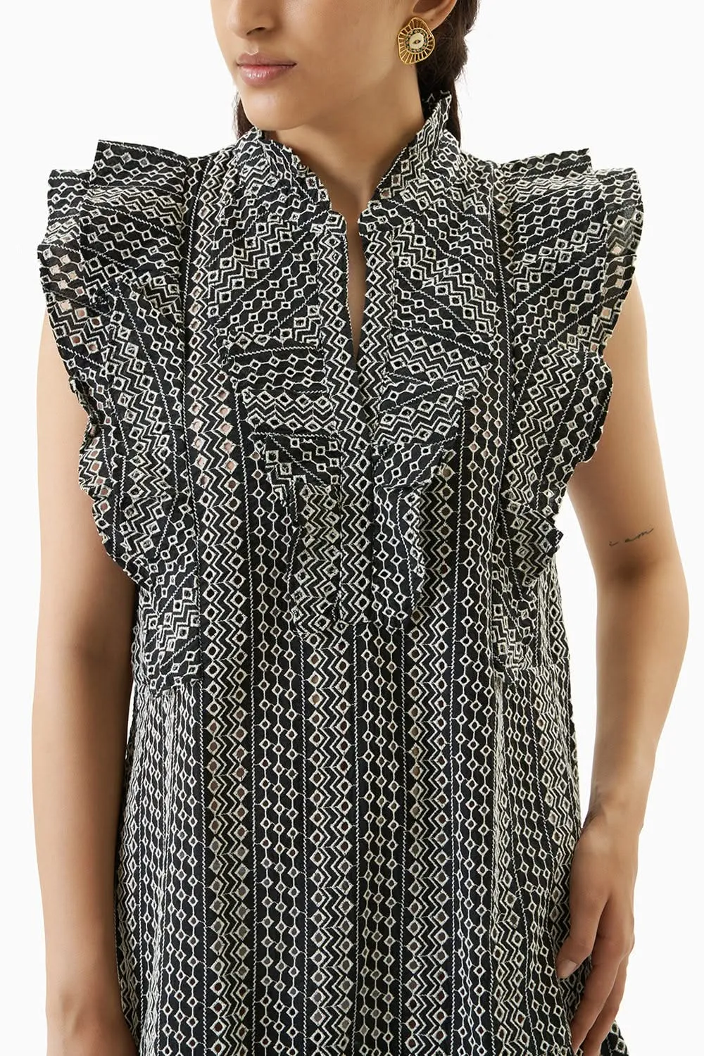 Anglaise dress black