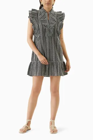 Anglaise dress black