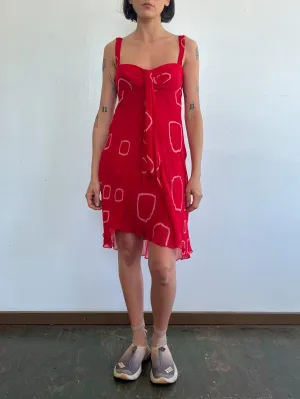 BCBG Silk Batik Dress (M)