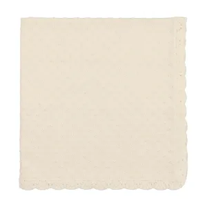 blanket vintage knit - ecru