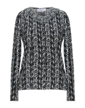 Blugirl Blumarine Women Cardigan Black 12 UK