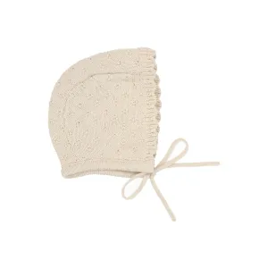 bonnet vintage knit - cream