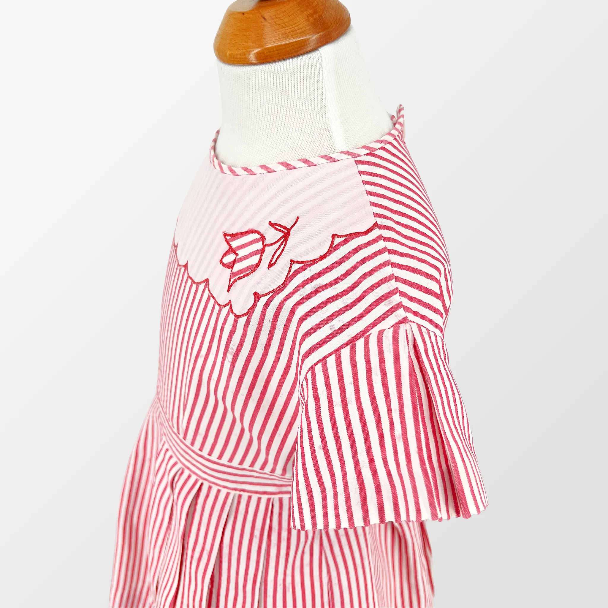 Candy Striped Tulip Play Dress, Size 4-5 Years