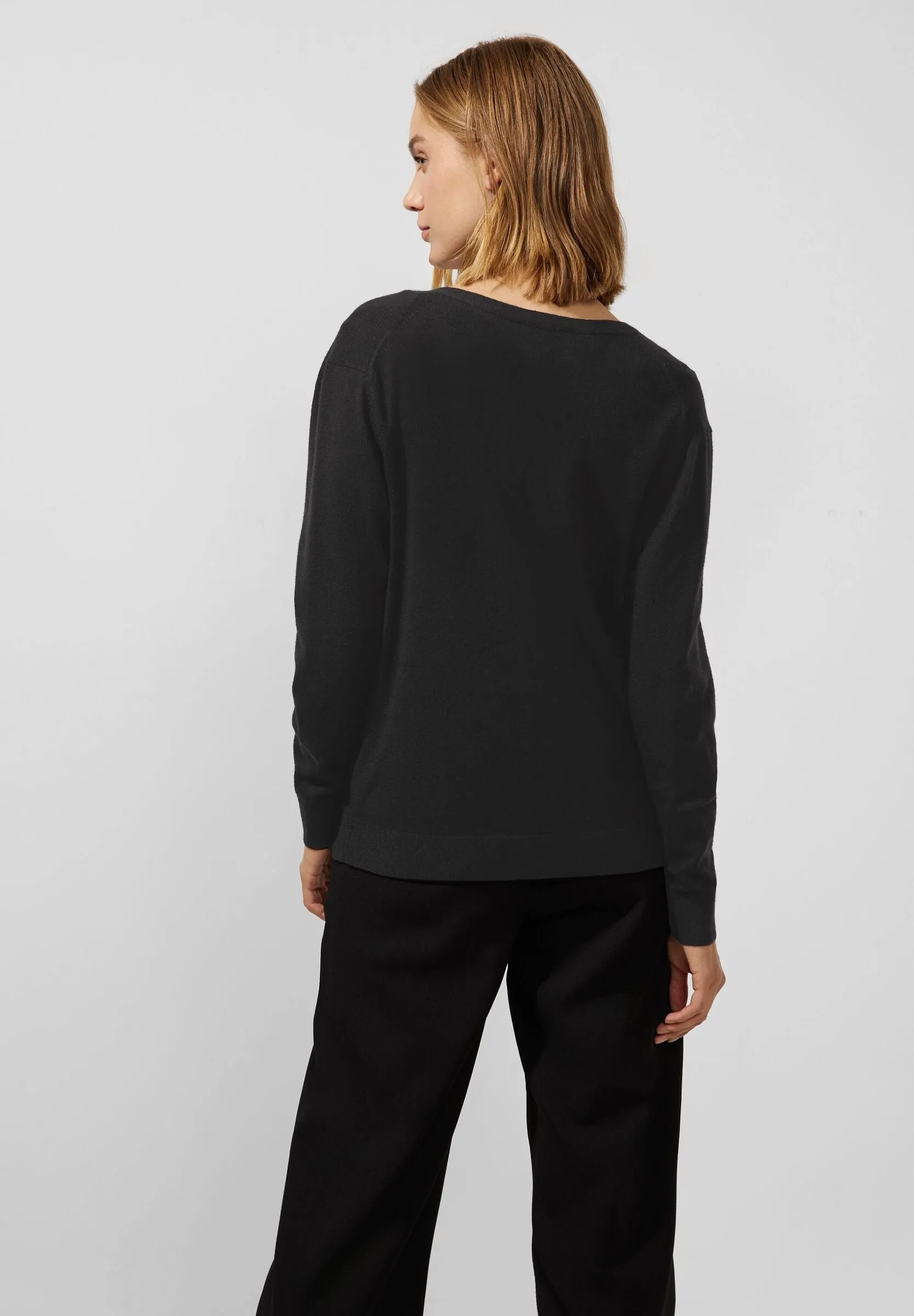 Cardigan mit V-Ausschnitt