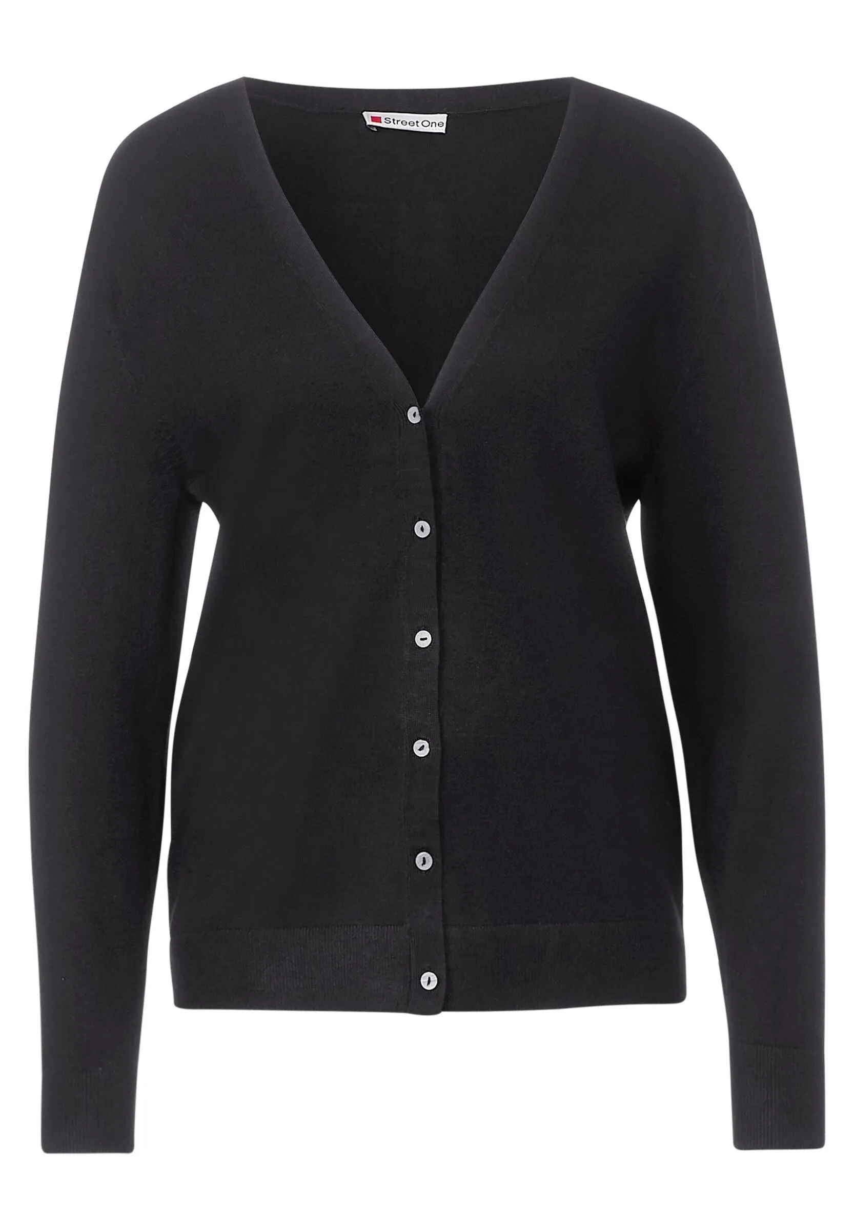 Cardigan mit V-Ausschnitt