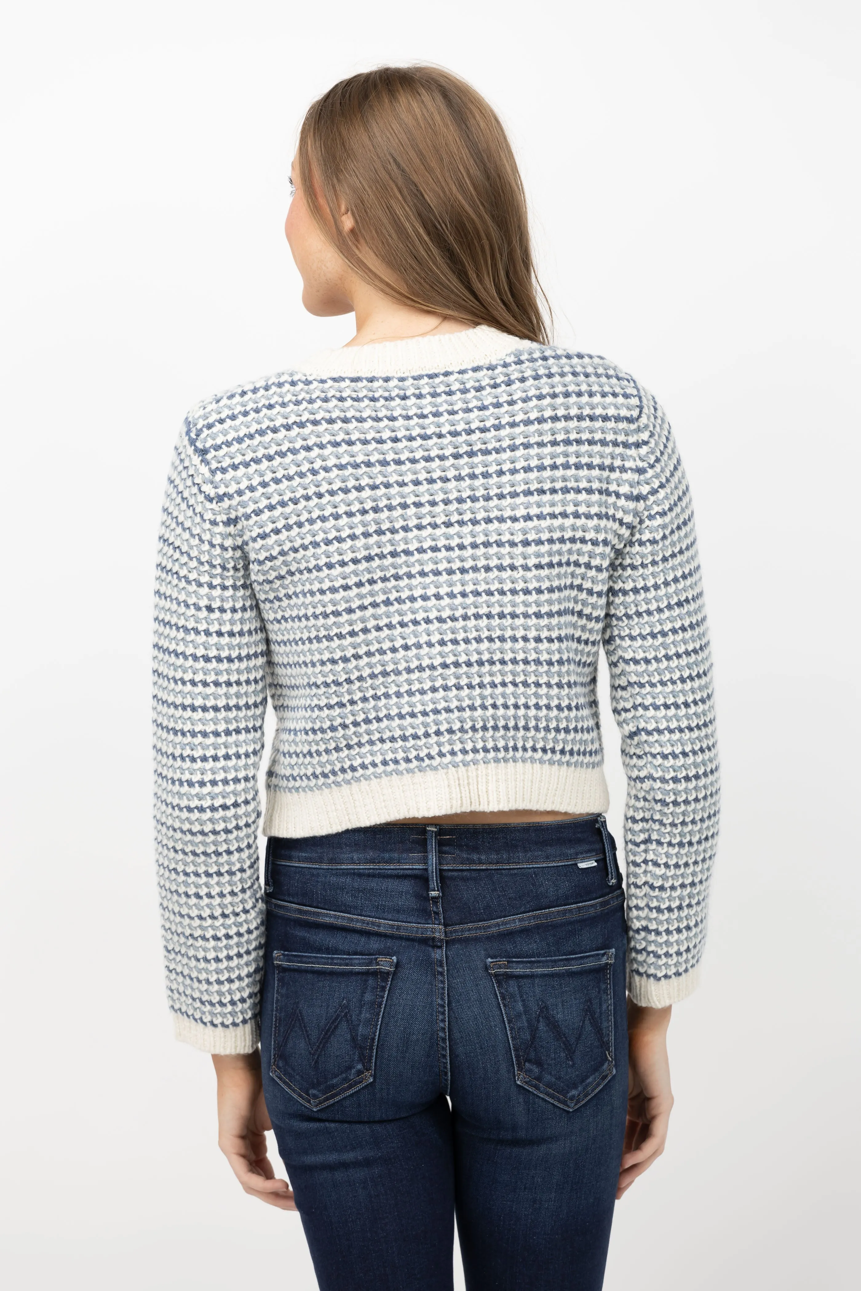 Cinq a Sept Romina Cardigan in Ivory Multi