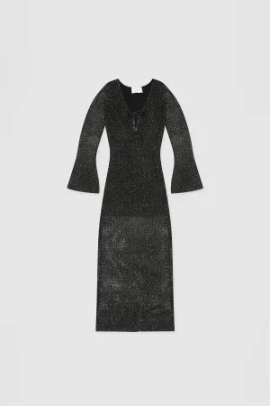 Coi Sequin Dress - Noir