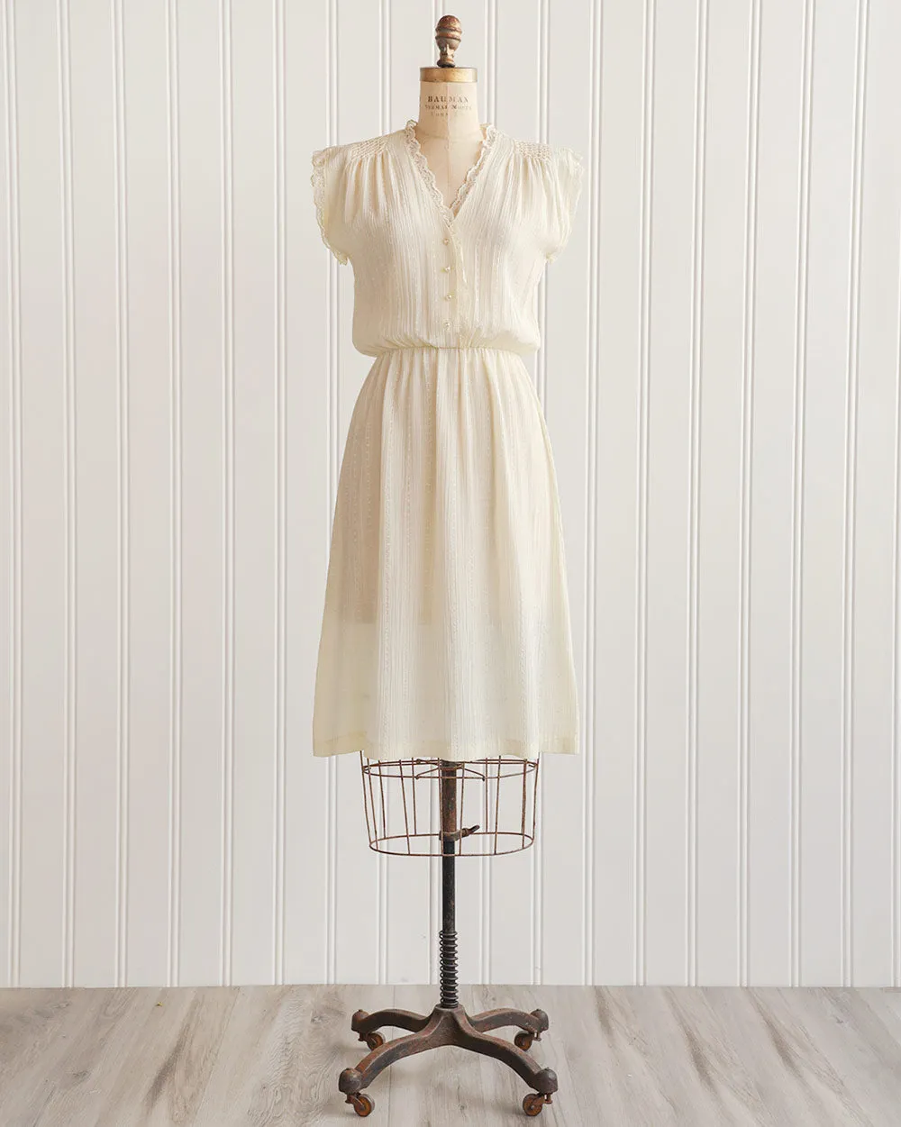 Creme de Vanille Dress
