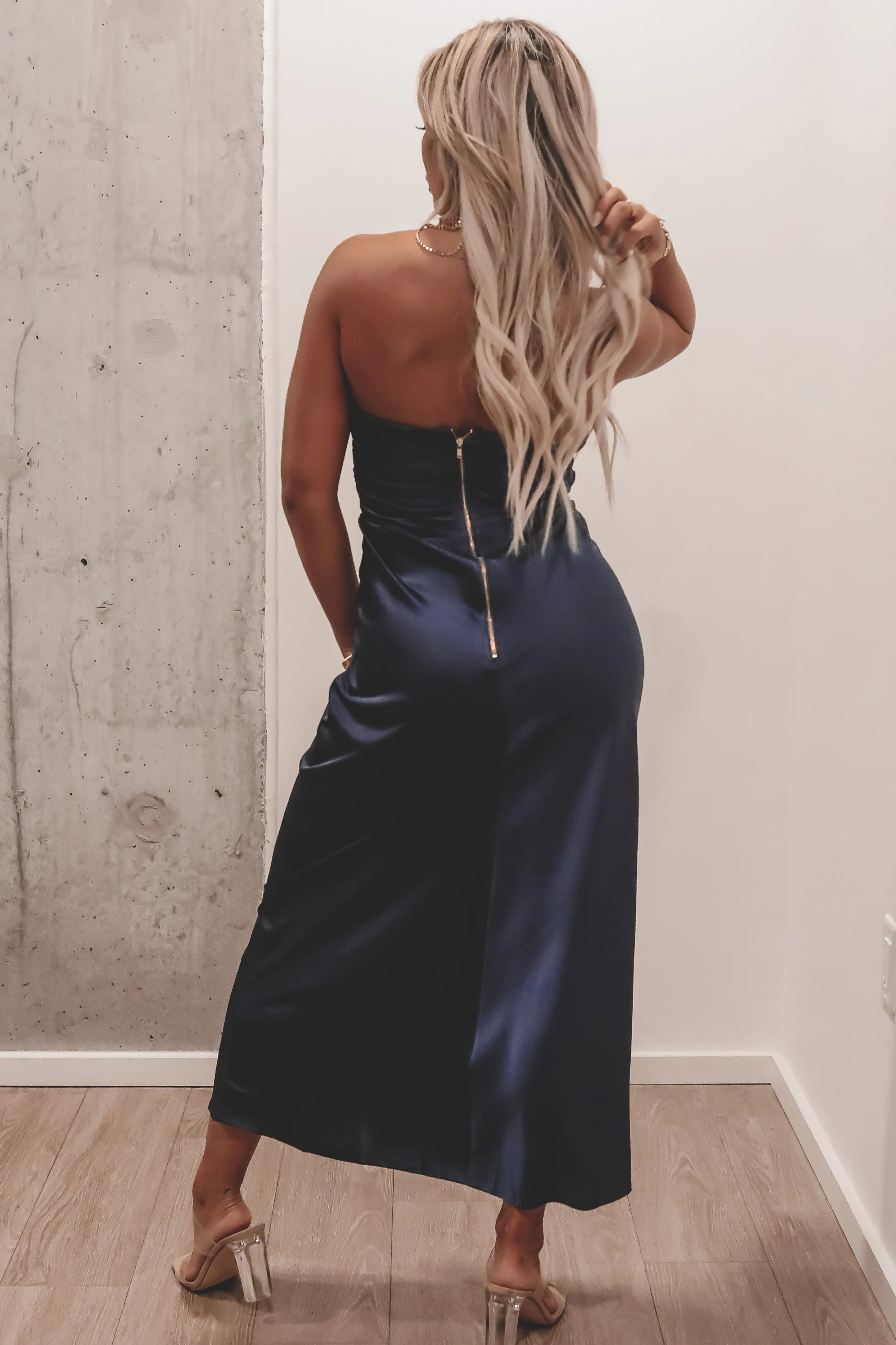 DEAL The Girls Have Arrived Strapless Maxi Dress