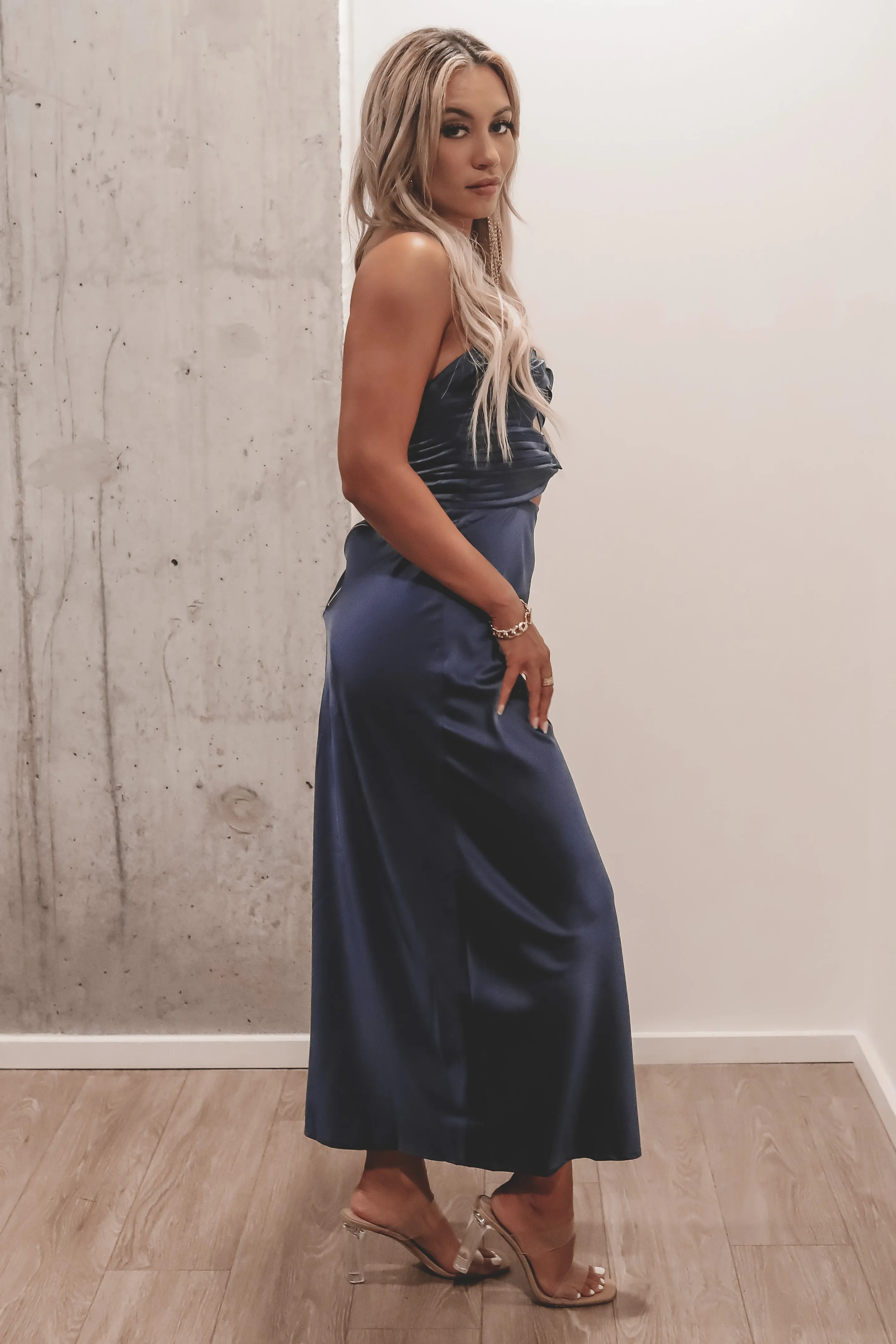 DEAL The Girls Have Arrived Strapless Maxi Dress