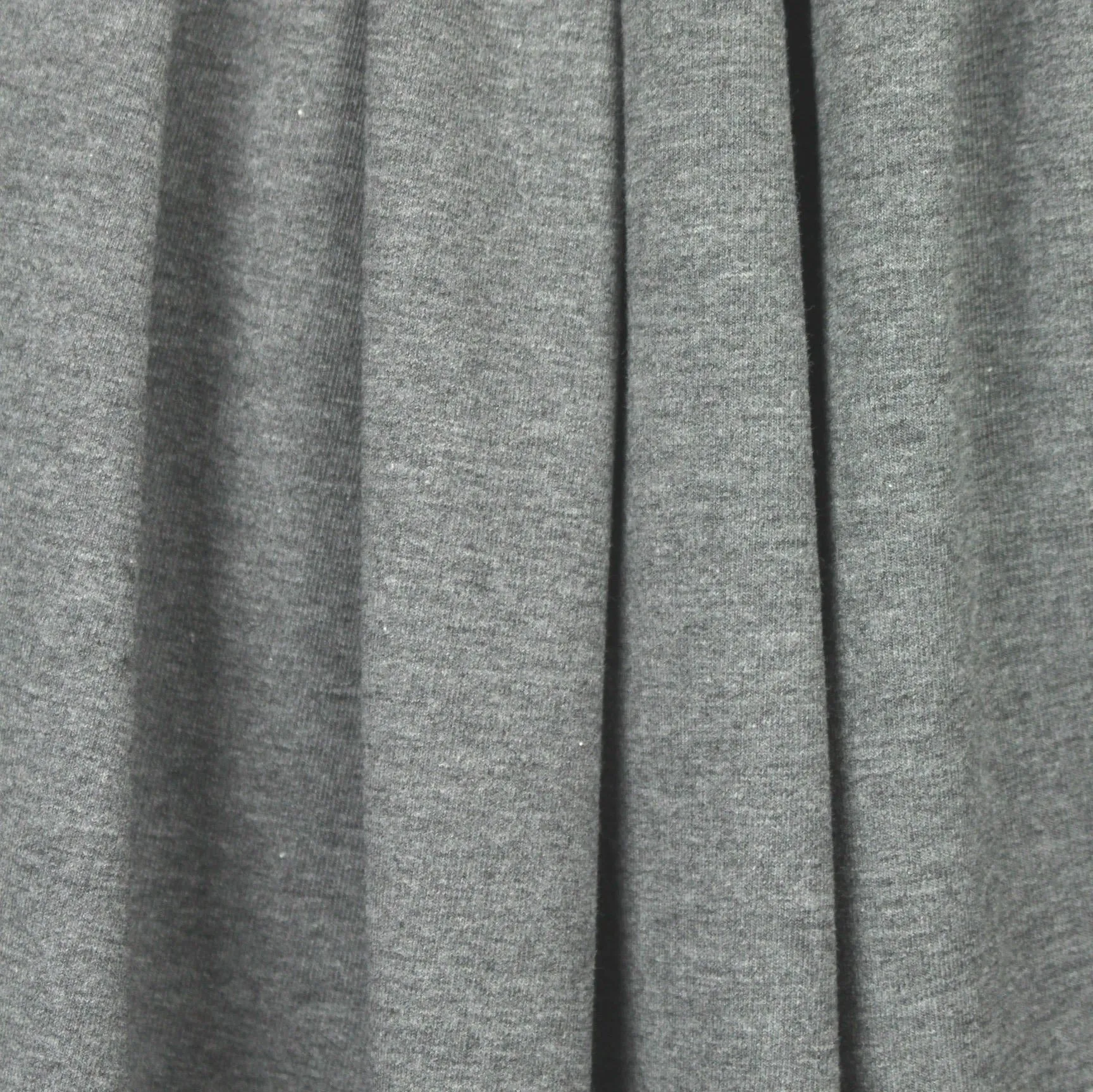 Dutch 220 gms cotton/spandex knit - charcoal heather