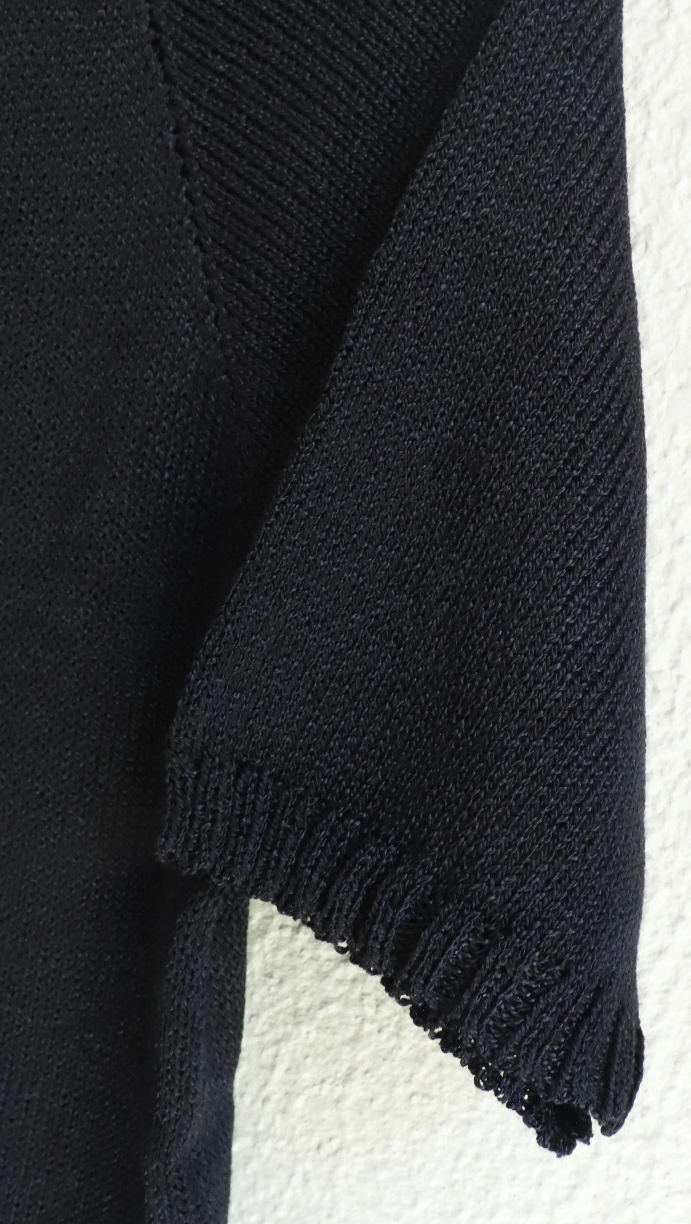 Earlymade Raglan Knit Shirt - Black