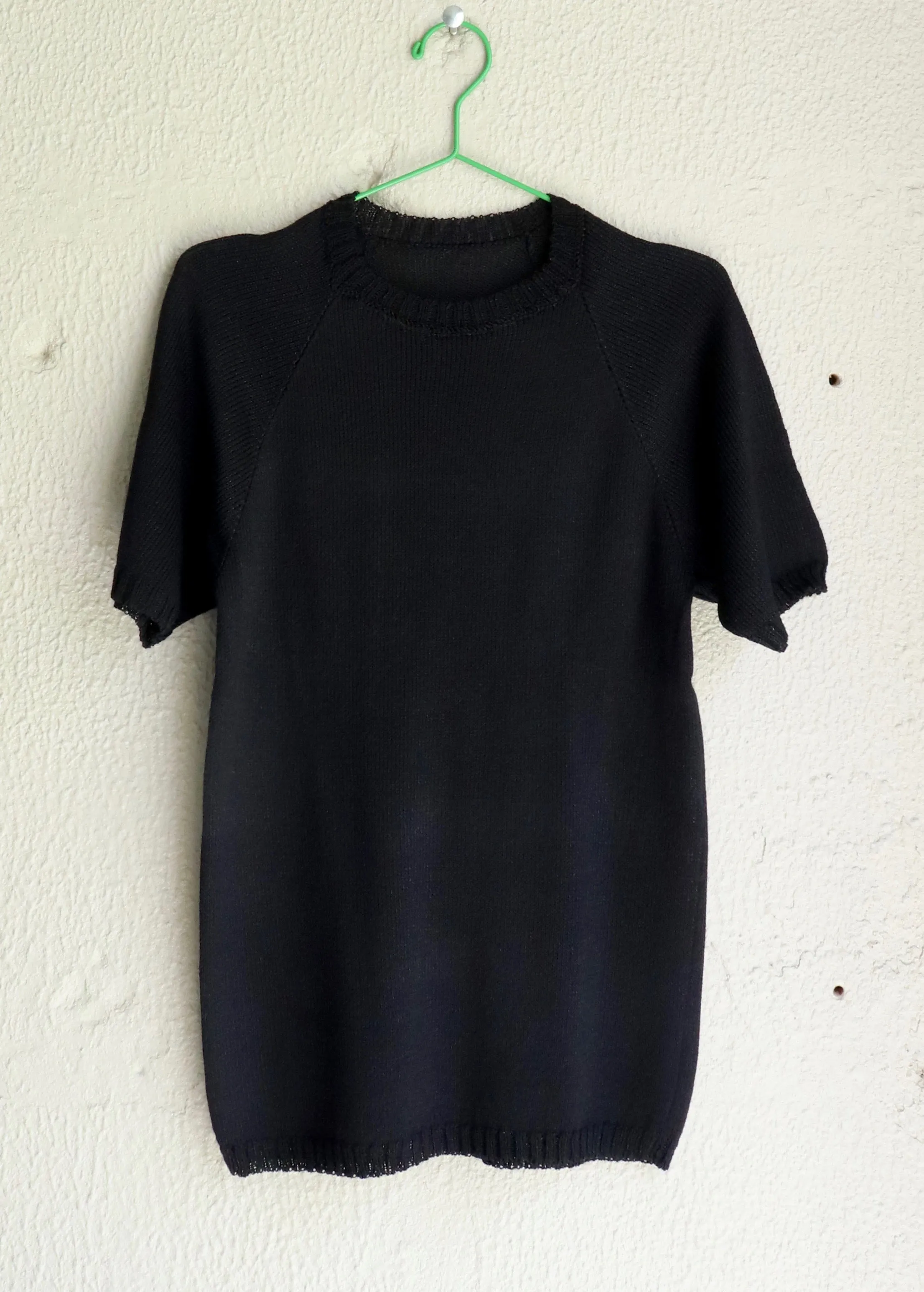 Earlymade Raglan Knit Shirt - Black