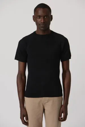 Earlymade Raglan Knit Shirt - Black