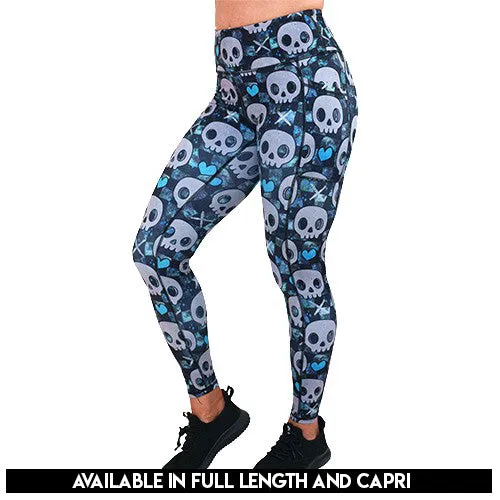 Emo Skulls Leggings