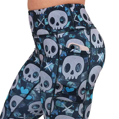 Emo Skulls Leggings