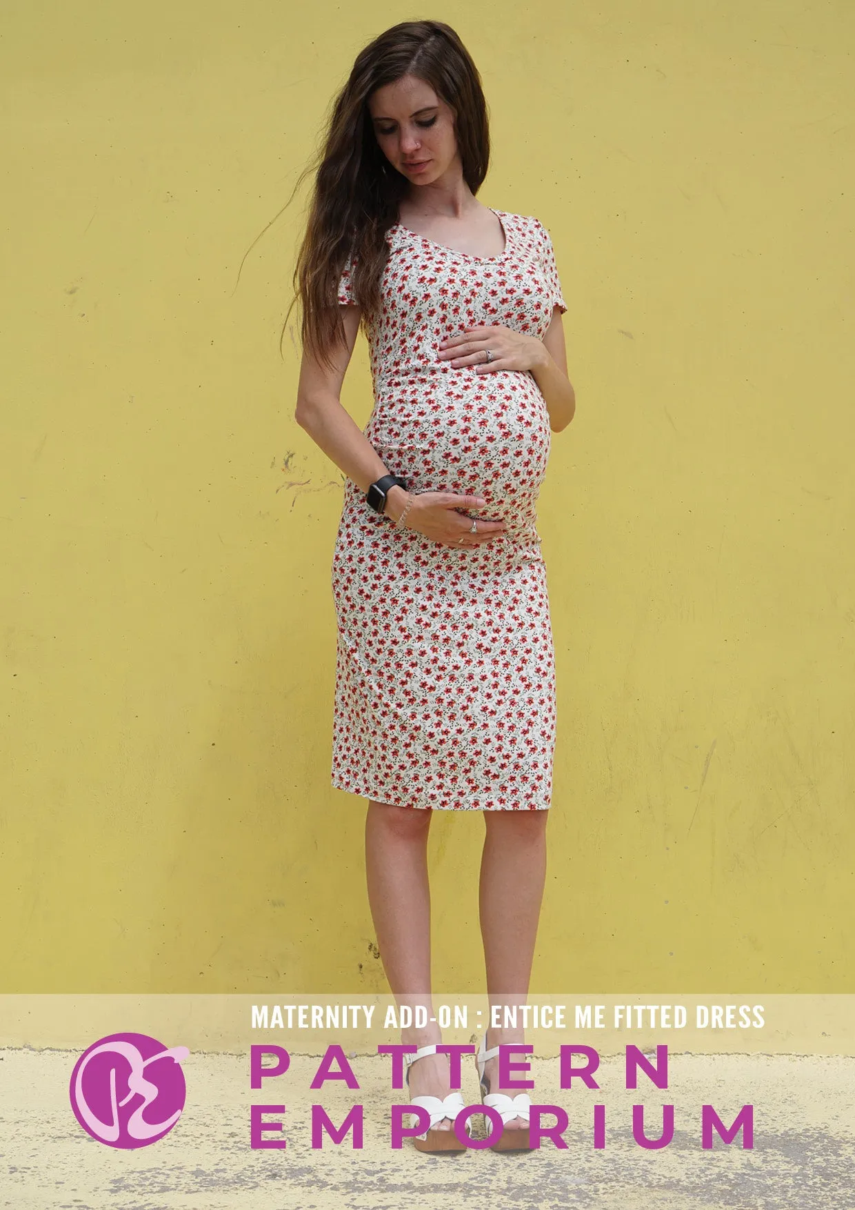 Entice Me Dress | Maternity Add-On Sewing Pattern
