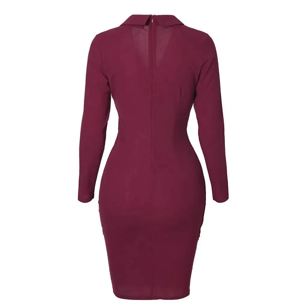 Formal Bodycon Work Dress