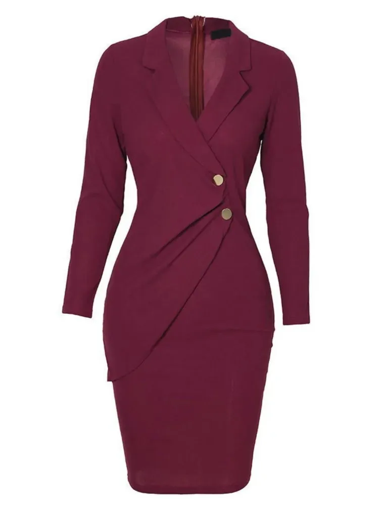 Formal Bodycon Work Dress