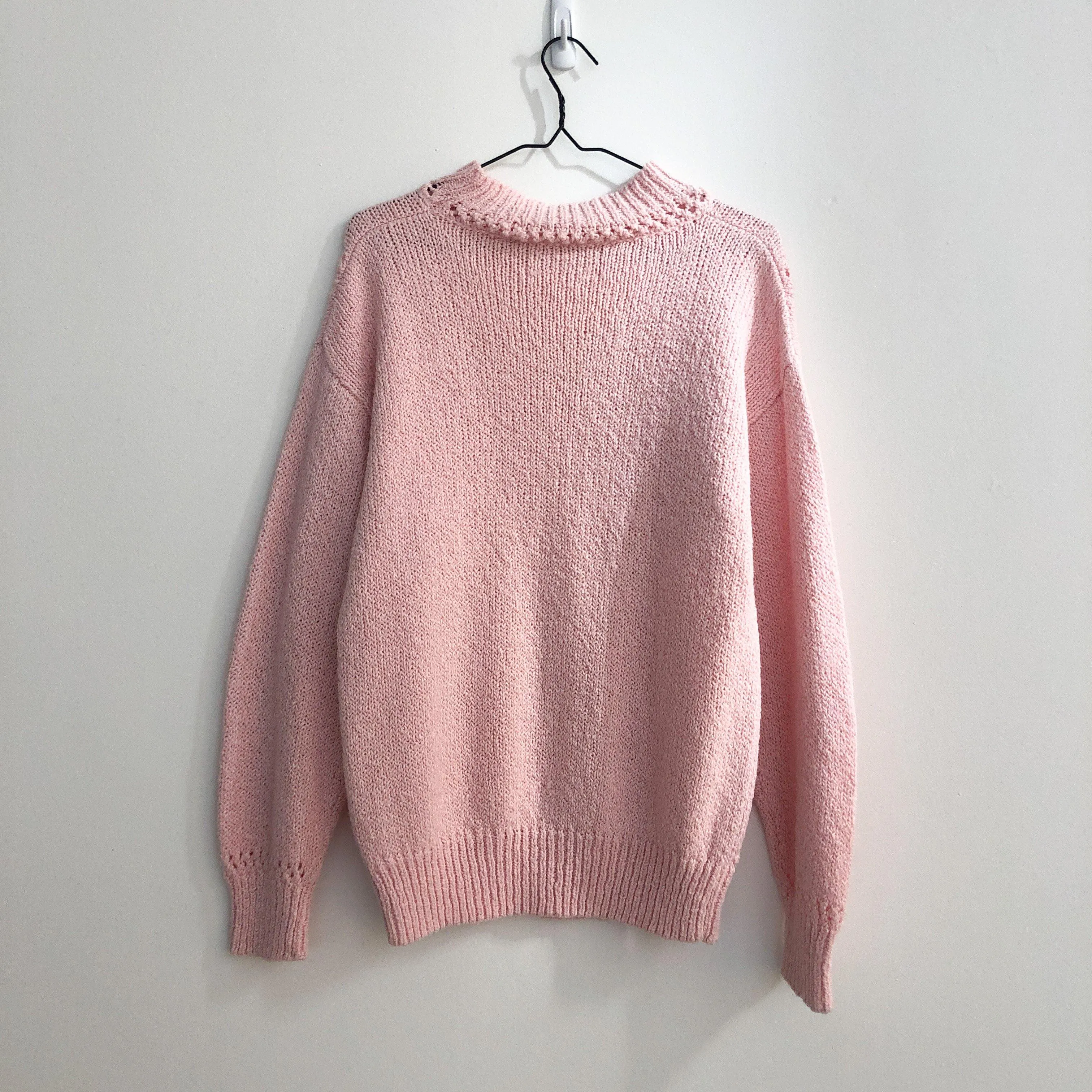 Heart Hand Knit Sweater