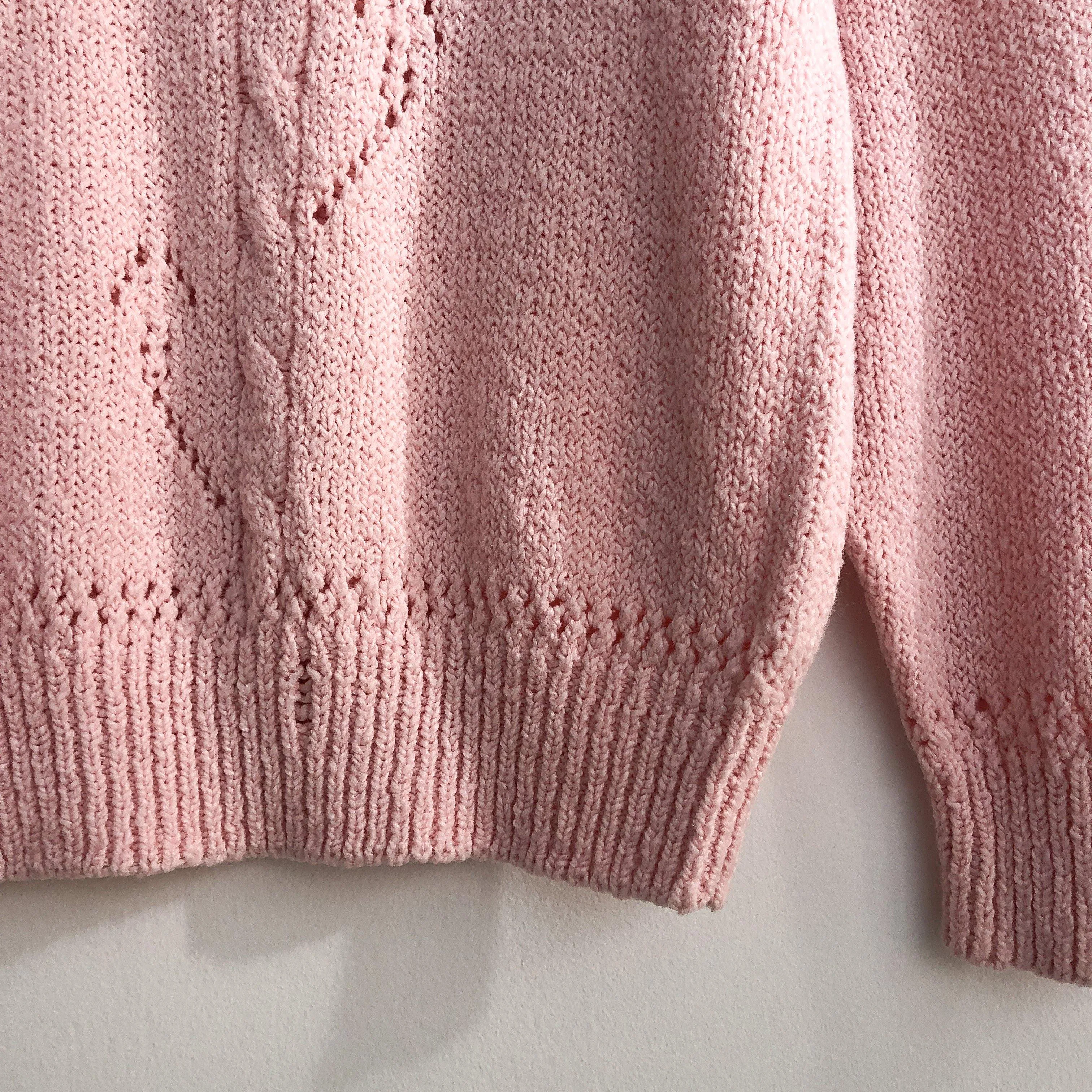 Heart Hand Knit Sweater