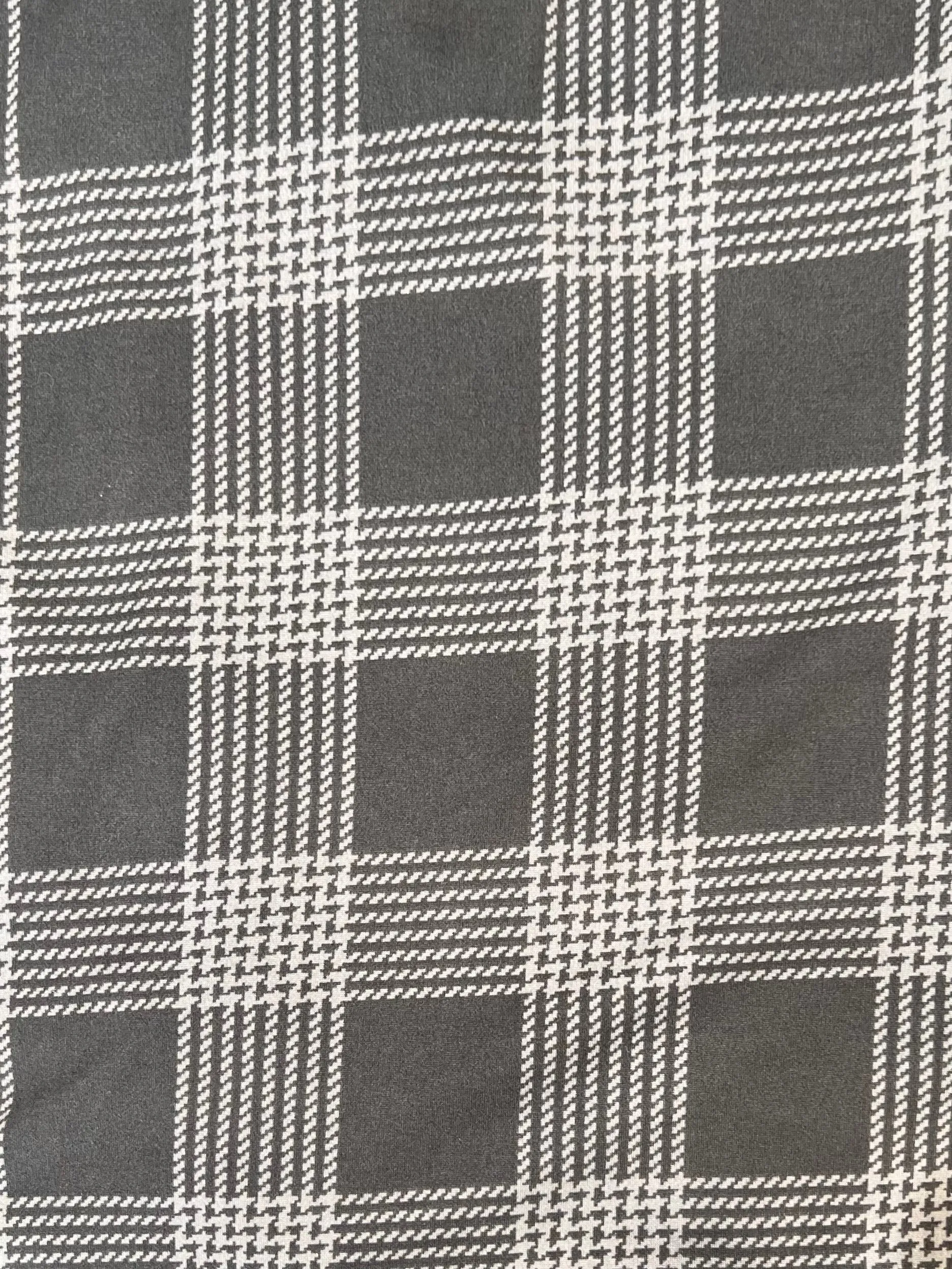 Jessi Dress Gray Plaid