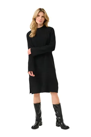 Kaffe Womens Rinya Knit Dress Black Deep