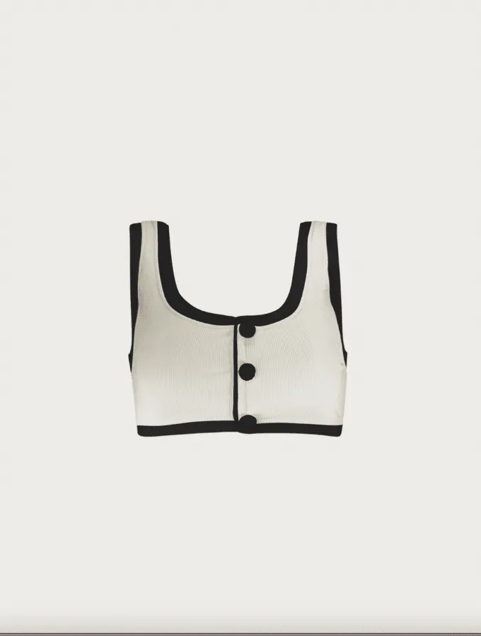 KELLY SWIM SUIT - WHITE