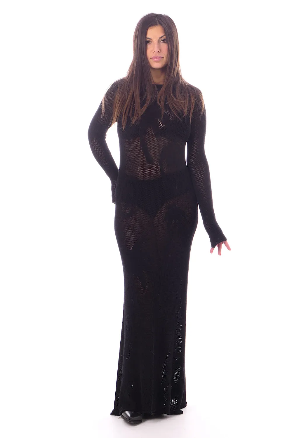 KNIT DRESS W