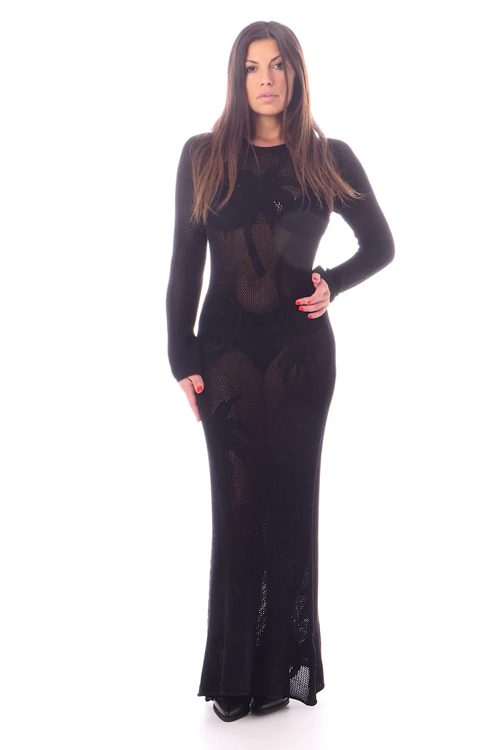 KNIT DRESS W