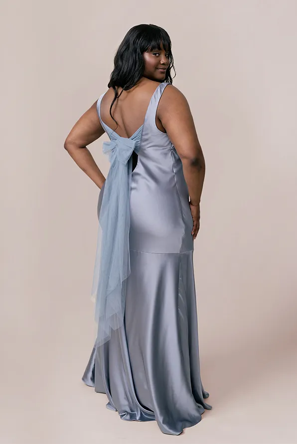 Lana Satin   Tulle Dress | Made To Order