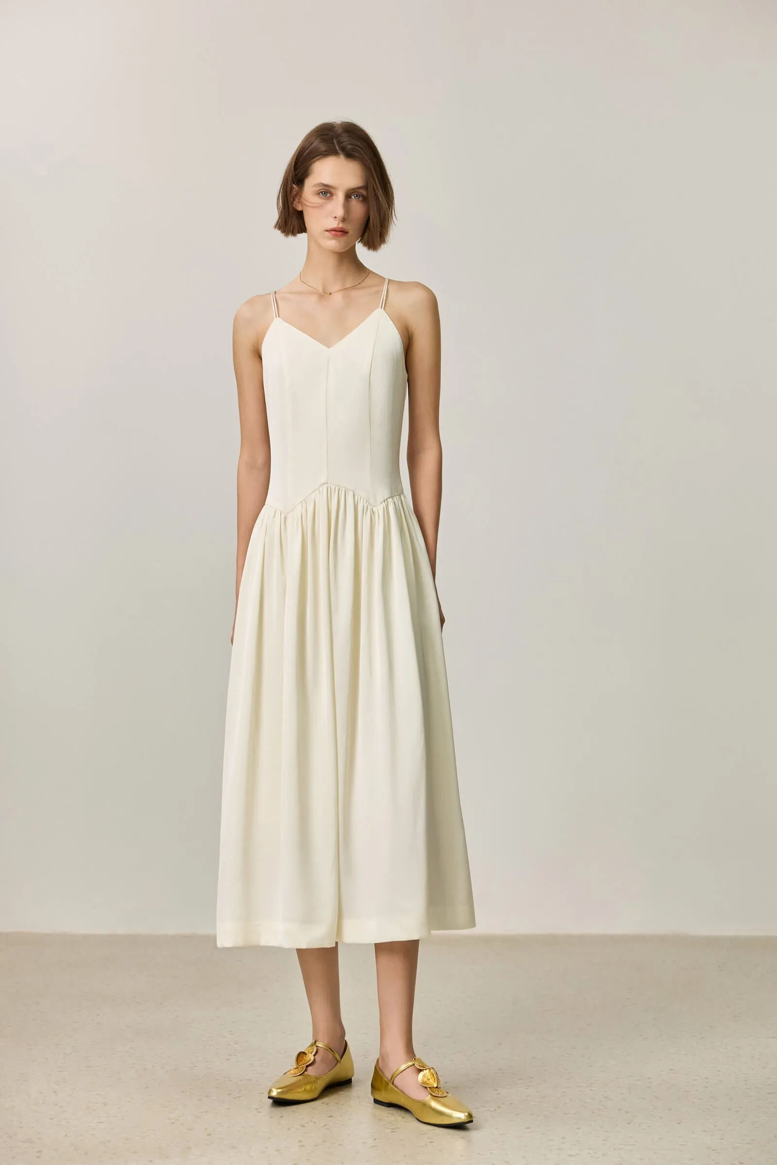 LILY Acetate Slip Dress