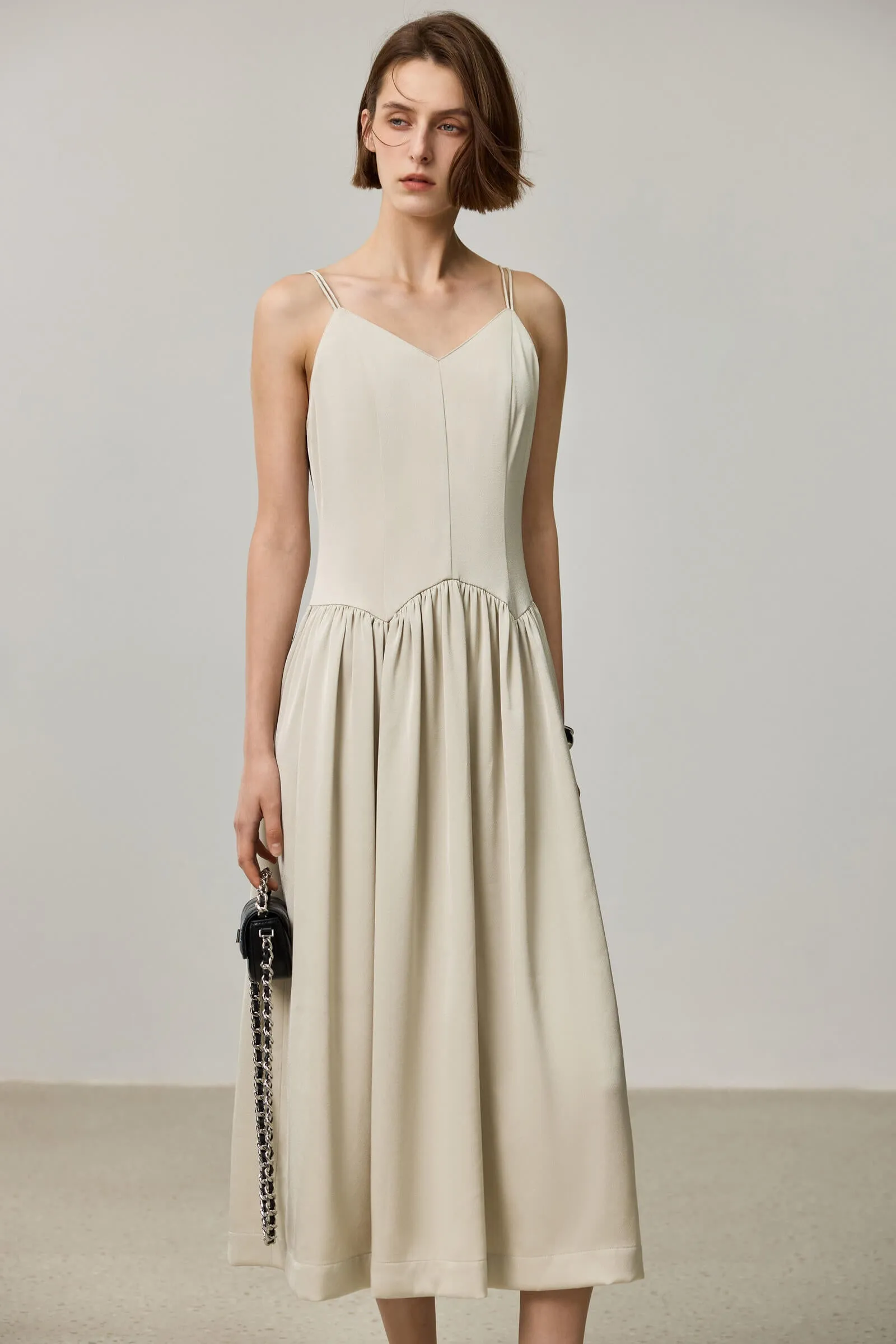 LILY Acetate Slip Dress