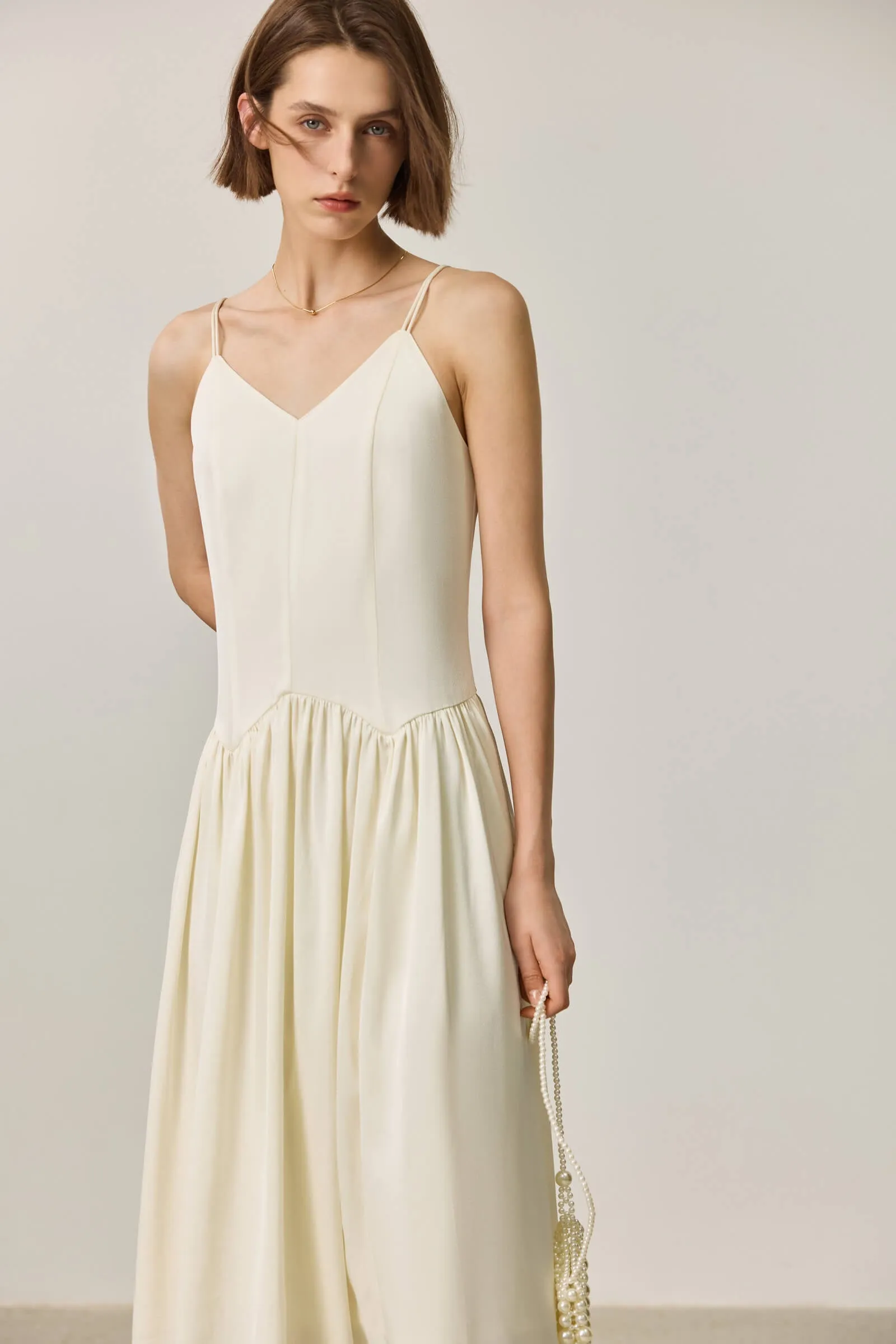 LILY Acetate Slip Dress