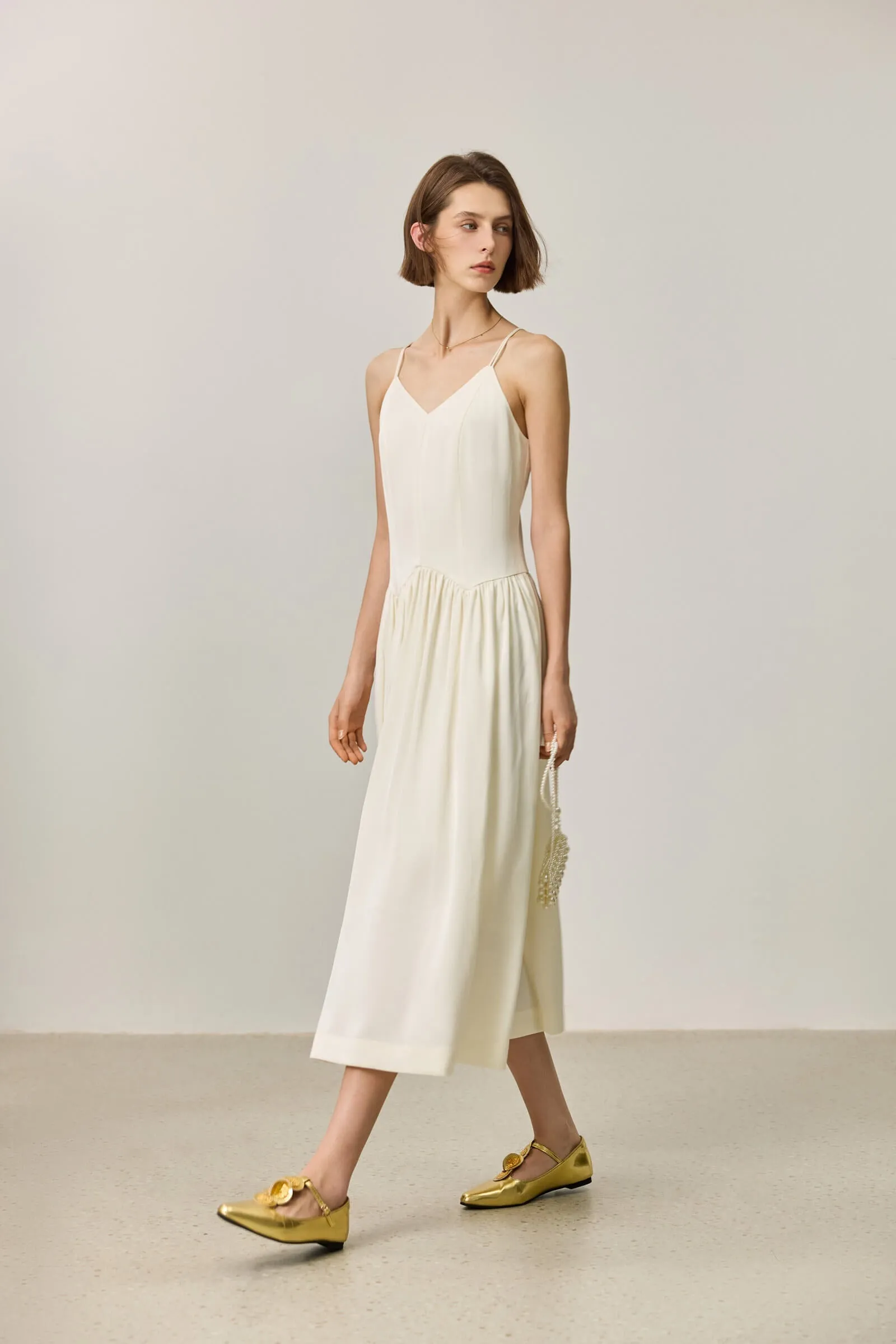 LILY Acetate Slip Dress