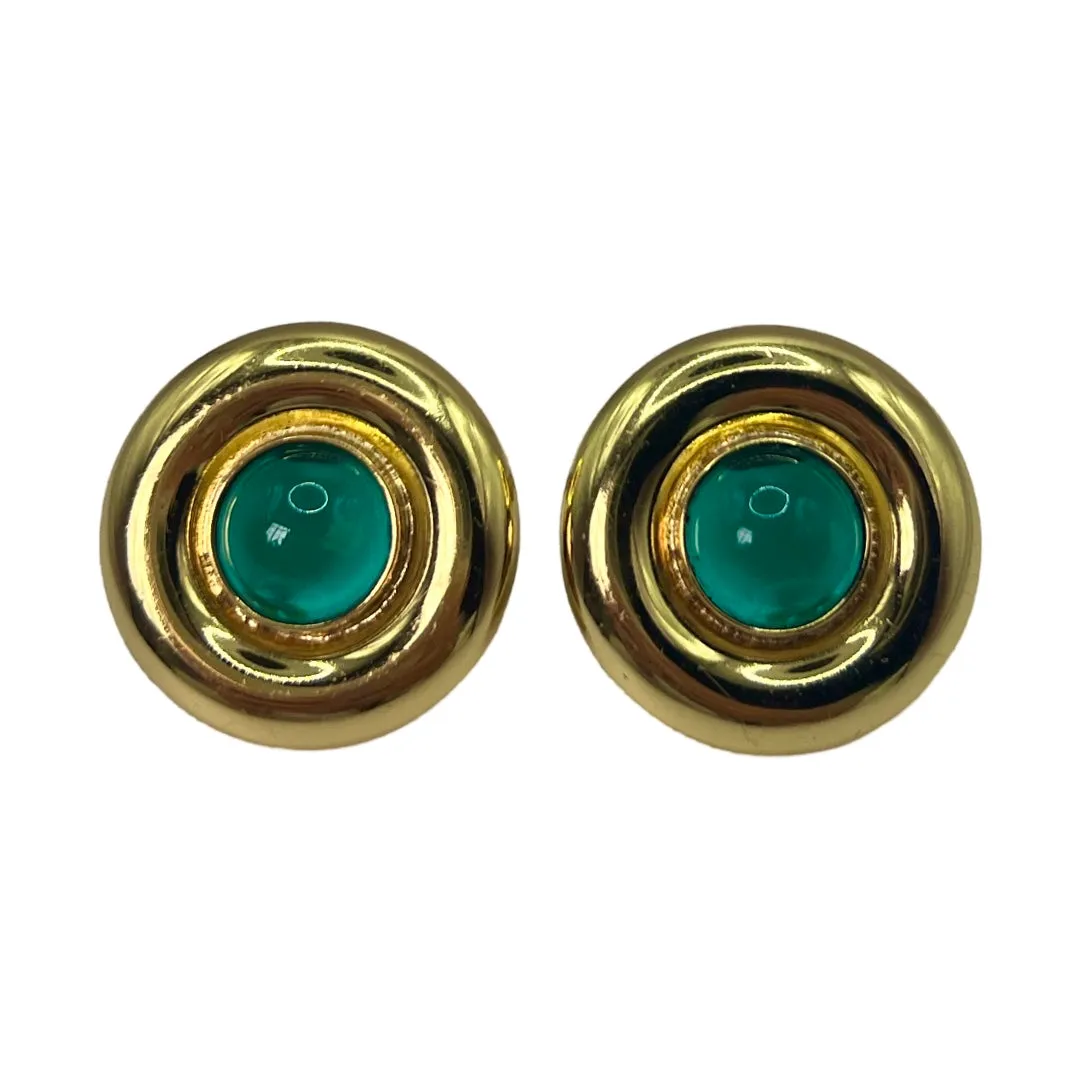 Loewe Vintage Glass Stone Earrings