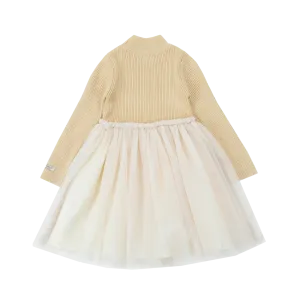 Lotus Dress | Biscuit