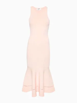 Lurex midi dress