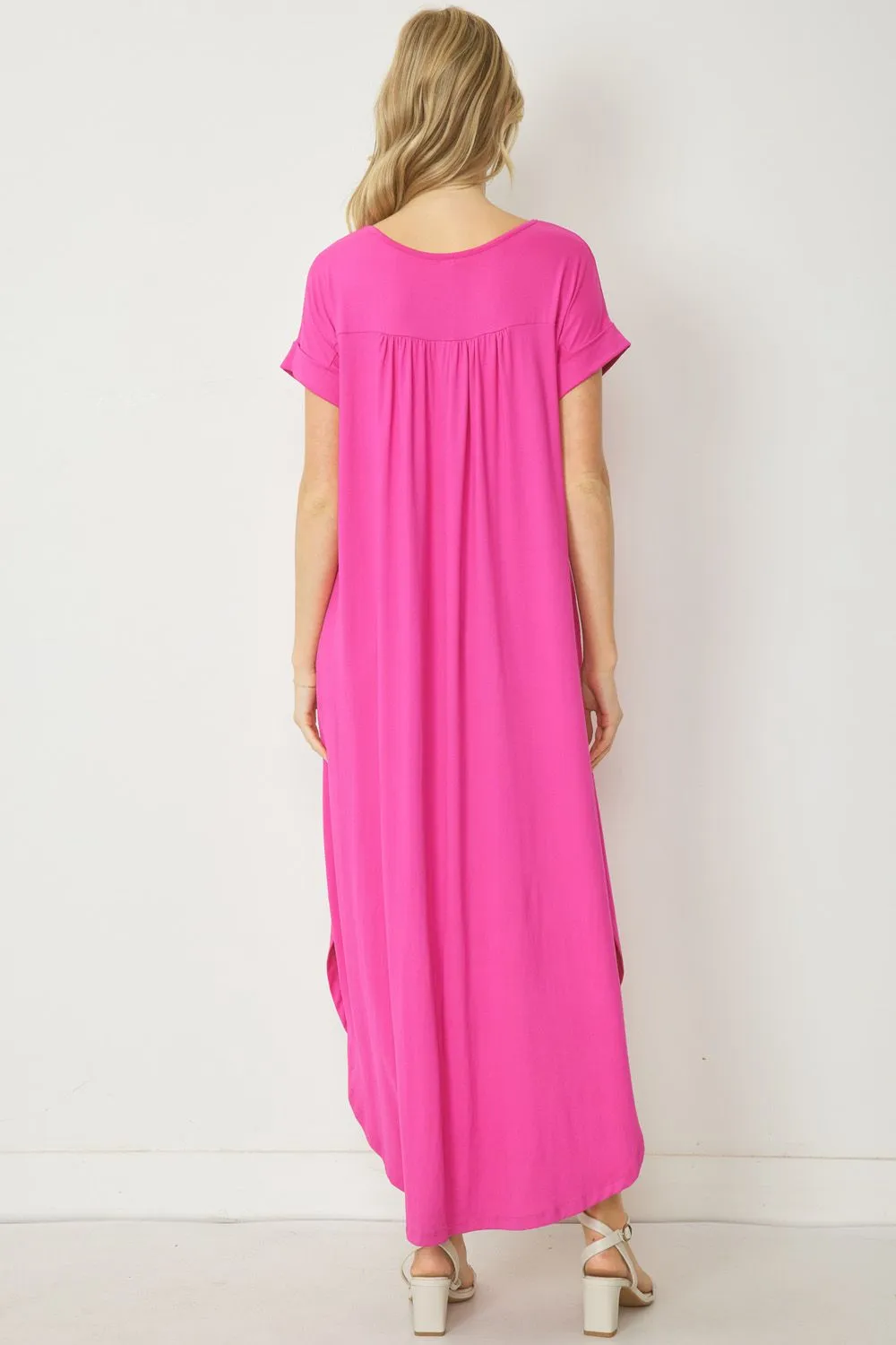 Luxe T-shirt dress ￼