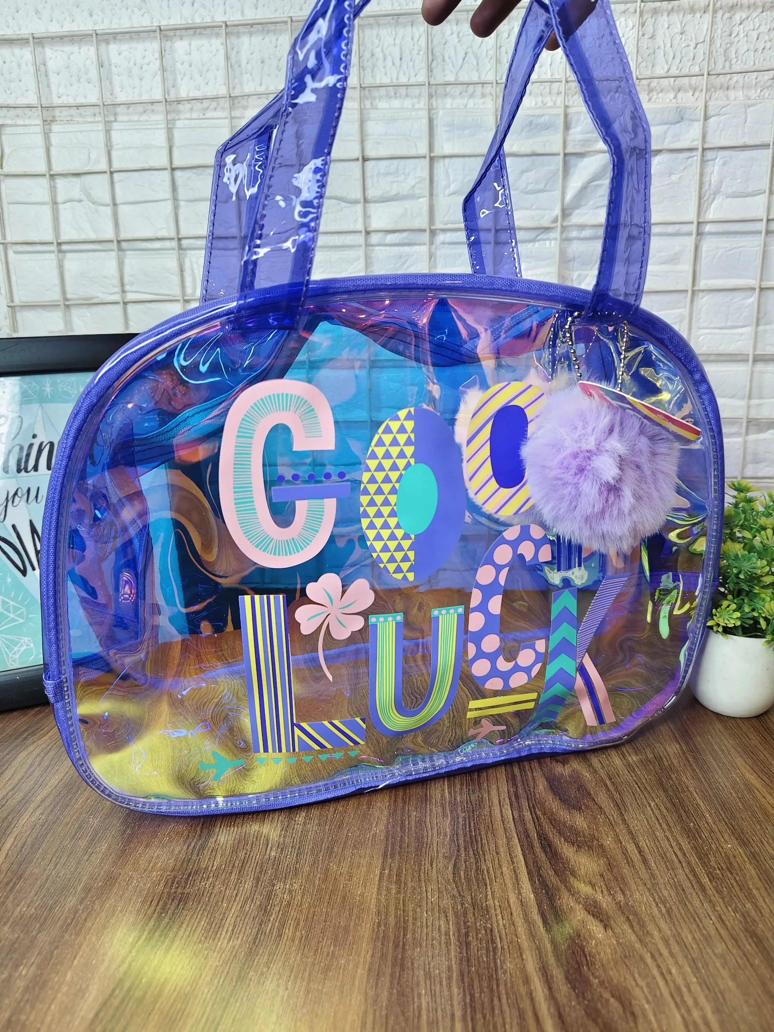 Luxury vest tote bag