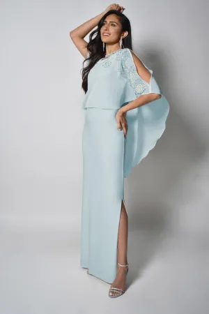 Lyman Dress 228011-AQU Aquamist