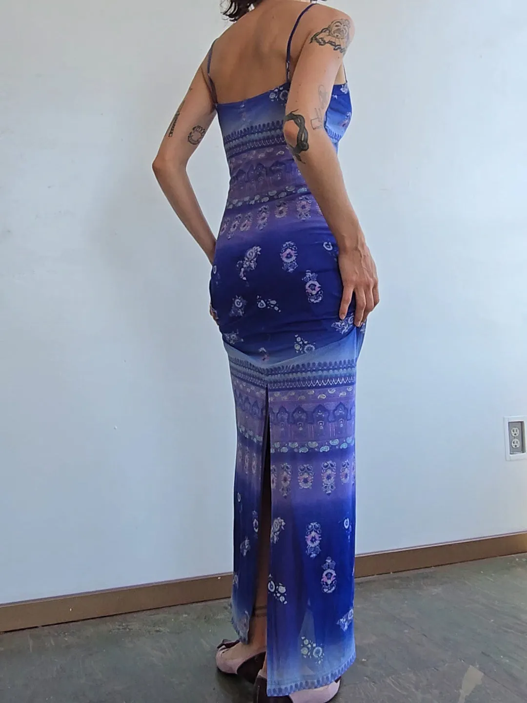 Mesh   Glitter Sunset Dress (M)
