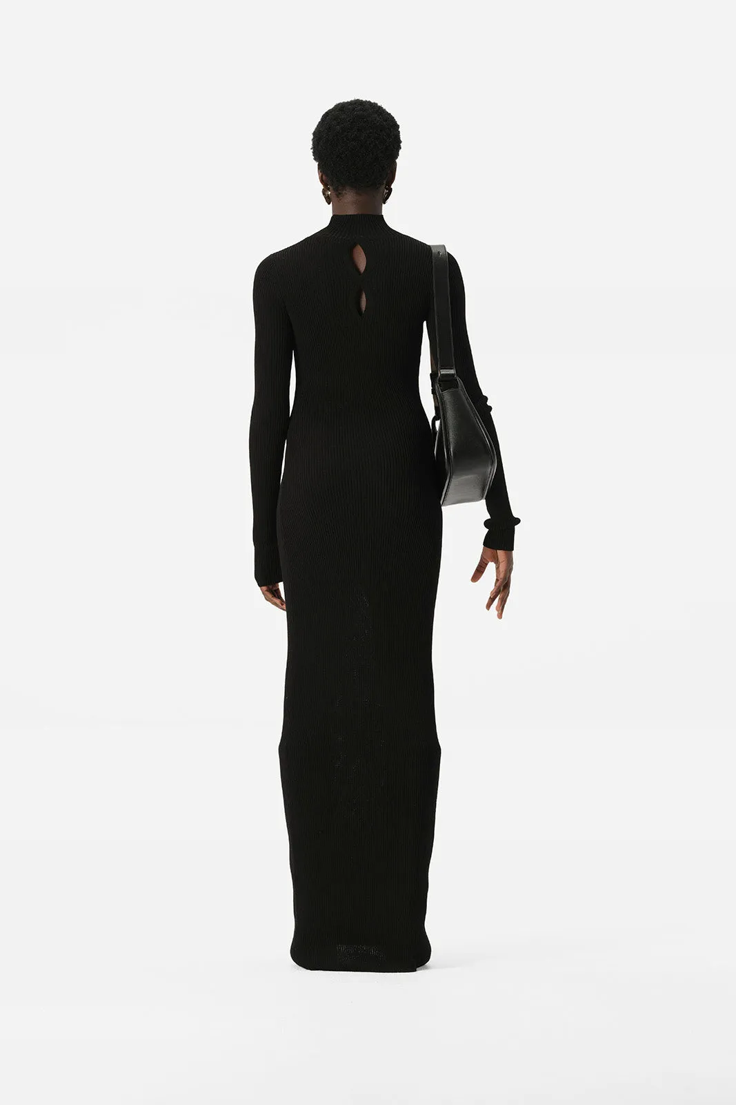 Minka Knit Dress Black