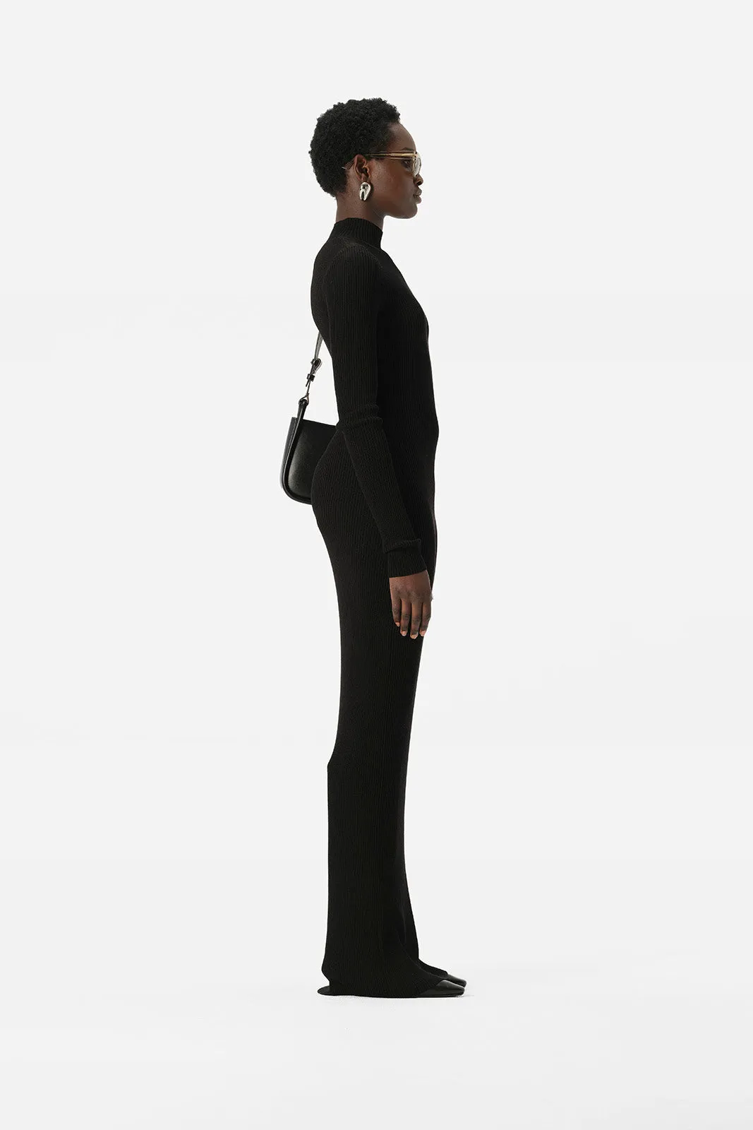 Minka Knit Dress Black
