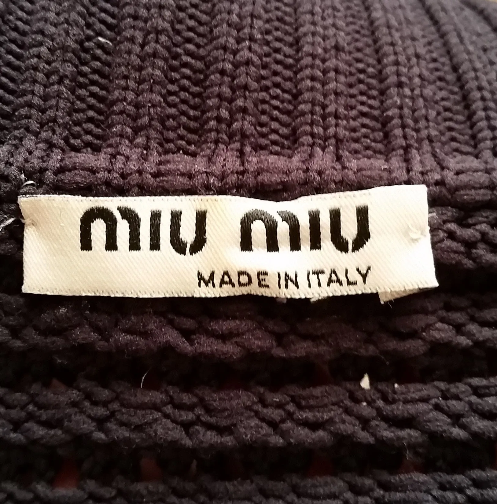 Miu Miu Knit Polo Dress