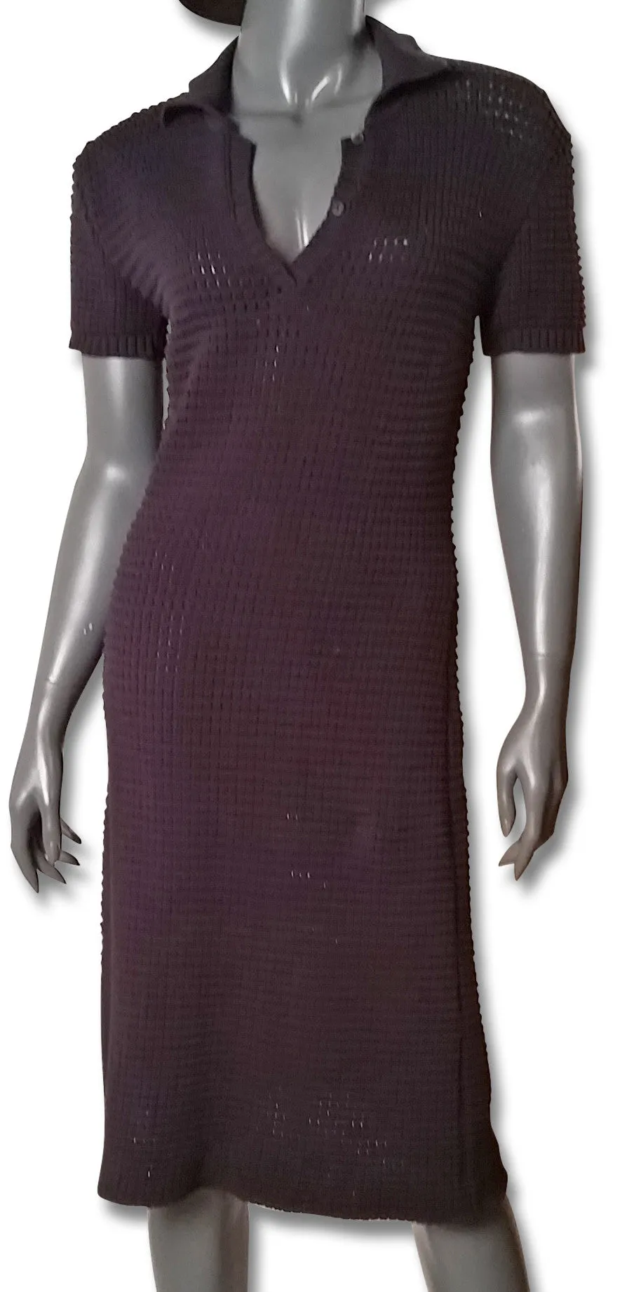 Miu Miu Knit Polo Dress